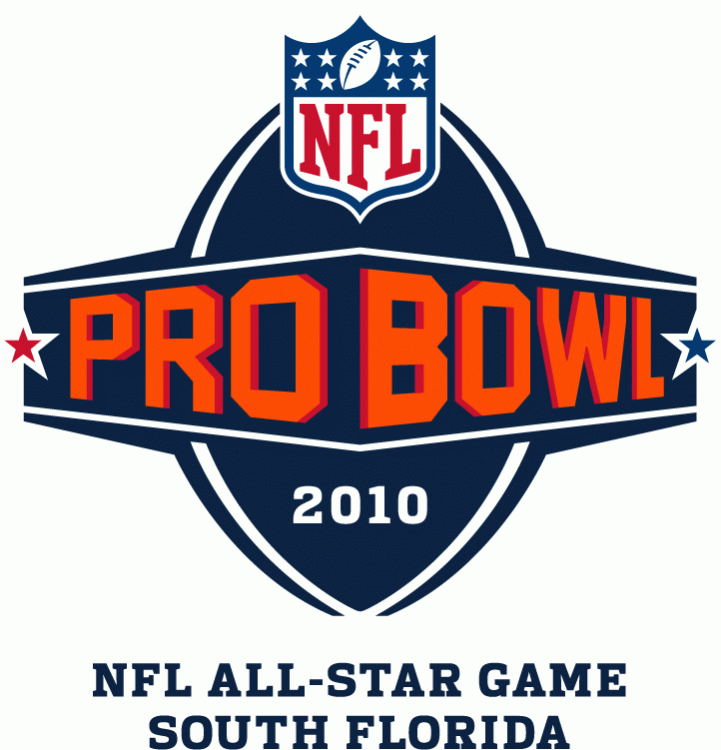 Pro Bowl 2010 Primary Logo iron on transfers for clothing